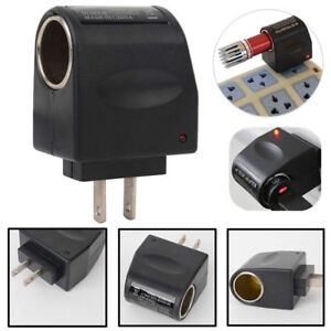 New-110V-240V-AC-Plug-To-12V-DC-Car-Cigarette-Lighter-Converter-Socket-Adapter-S