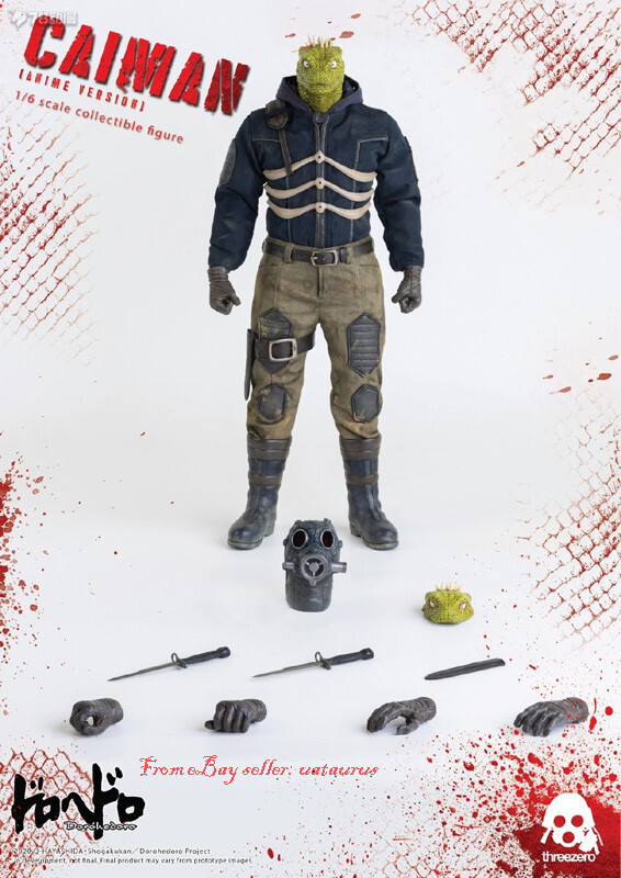 Perfect Threezero 1/6 Dorohedoro Caiman In Stock New | eBay