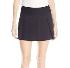 Lucy Activewear Pleated Skort Small S Black Skirt Running