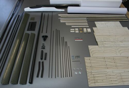 Modellino RC Element 2 - versione KIT non assemblato - aliante elettrico forte - MADE EU - Foto 7 di 12