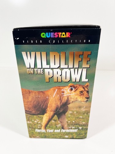 Set of 6 - Questar VHS Tapes: Wildlife on the Prowl Set (SEE PHOTOS) - Picture 4 of 7