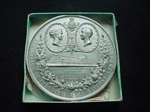 Great Britain 1851, Exhibition Of Industry Of All Nations Medal By Thomas Ottley - Picture 3 of 4