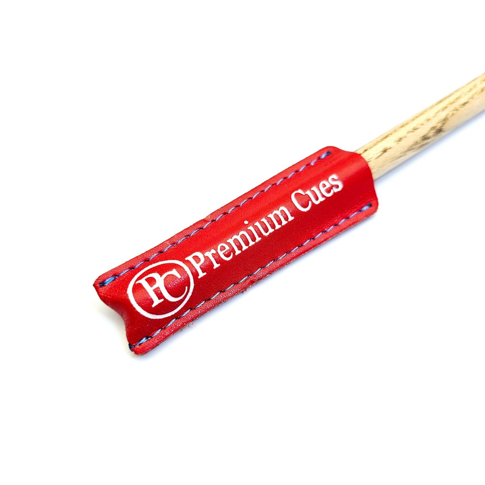 Premium Cues Leather Cue Tip Protector-Red