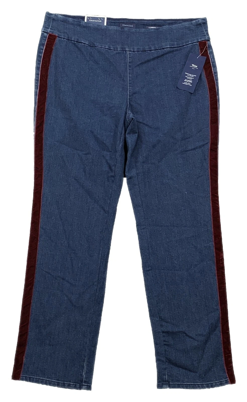 Charter Club Solid Jeans for Women