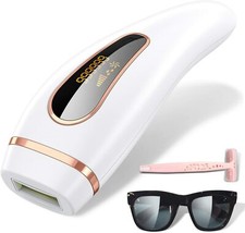IPL Permanent Painless Hair Removal Device, Adjustable Dual Mode Flash 999,999