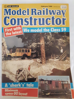 Model Railway Constructor #621 Feb 1986 FREE SHIPPING