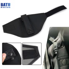 JDM Genuine Leather BRIDE/RECARO Bucket Seat Belt Guide Holder Protector Black