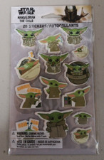 Star Wars Baby Yoda 28ct Puffy Stickers Mandalorian American Greetings 