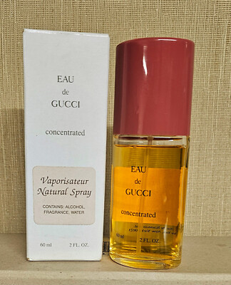 Eau De Gucci Concentrated Spray 2.0.oz/60 ml  For Women New Same As Picture