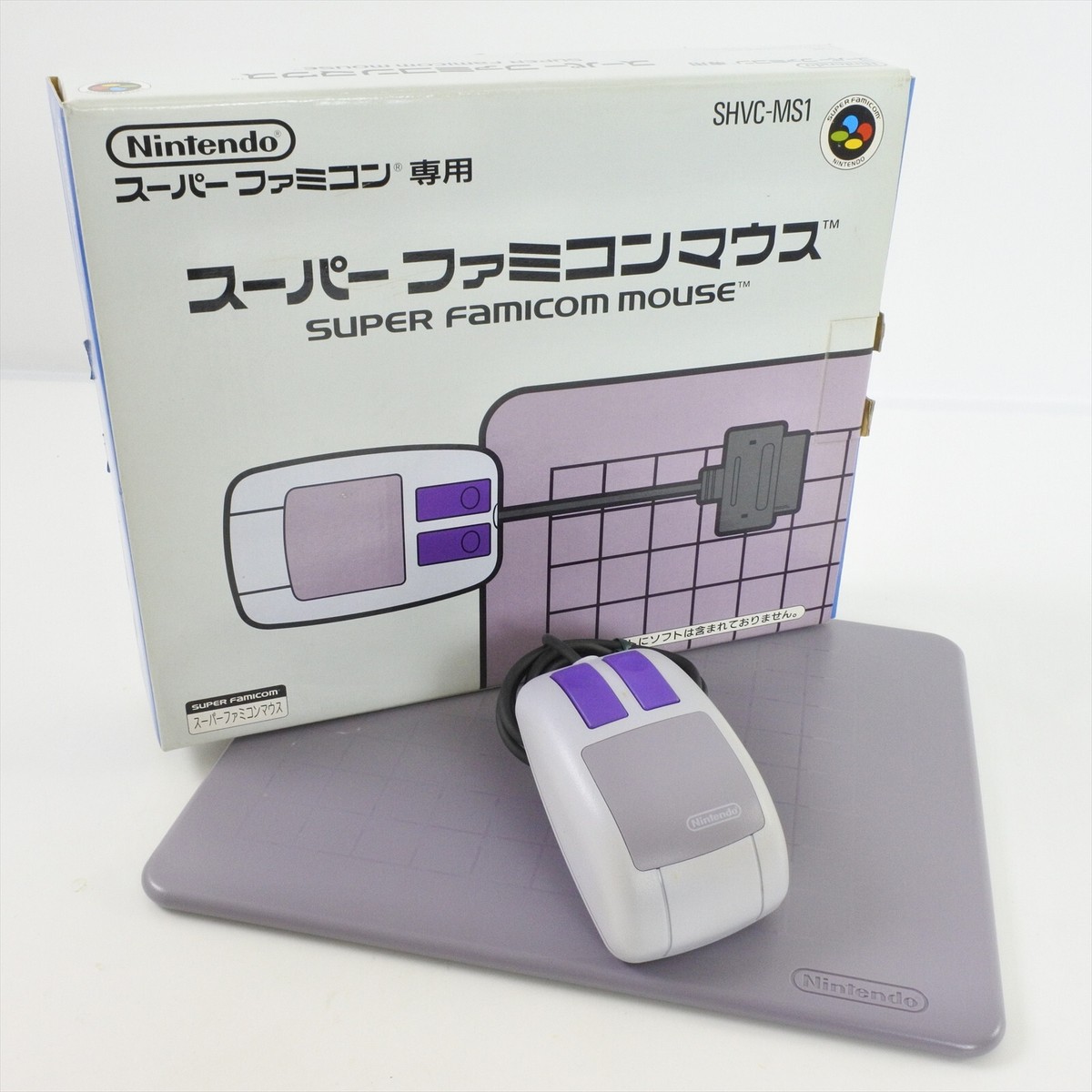 Super Famicom MOUSE Controller Boxed SHVC-MS1 Super Famicom
