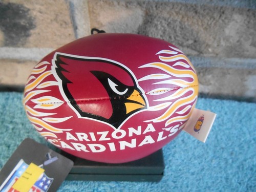 NEW WITH TAGS 2009 NFL ARIZONA CARDINALS SMALL PLUSH FOOTBALL 4-1/2" LONG - Picture 2 of 11