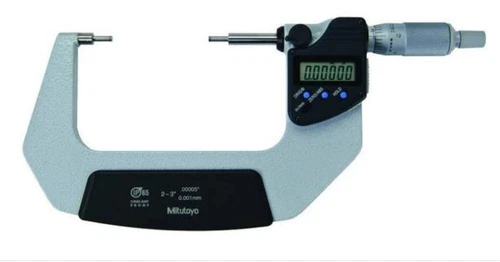 Mitutoyo 331-353-30 SPM-3"MX Spline Micrometer, IP65, 10 mm Spline, 2"-3"