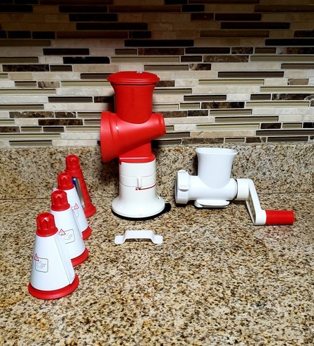 Tupperware - Fusion Master System - Food Grater Mincer Meat Grinder - - Picture 18 of 24