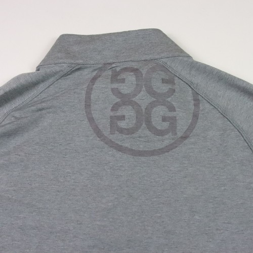 G/Fore Sweater Mens Large Gray Performance 1/4 Zip TPC San Antonio - Picture 10 of 11