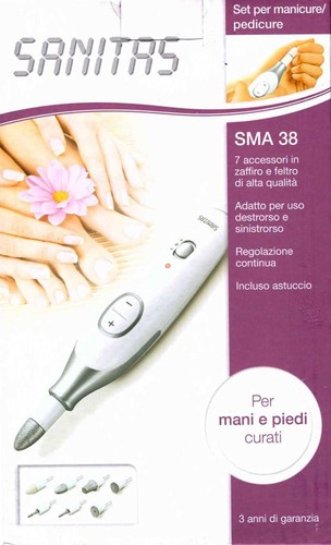SANITAS Maniküre - Pediküre - Set » SMA 38 «, inklusive 7 Aufsätze - Picture 11 of 11