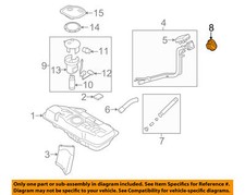 KIA OEM 05-08 Optima Fuel Tank Filler-Gas Cap 310103L500U