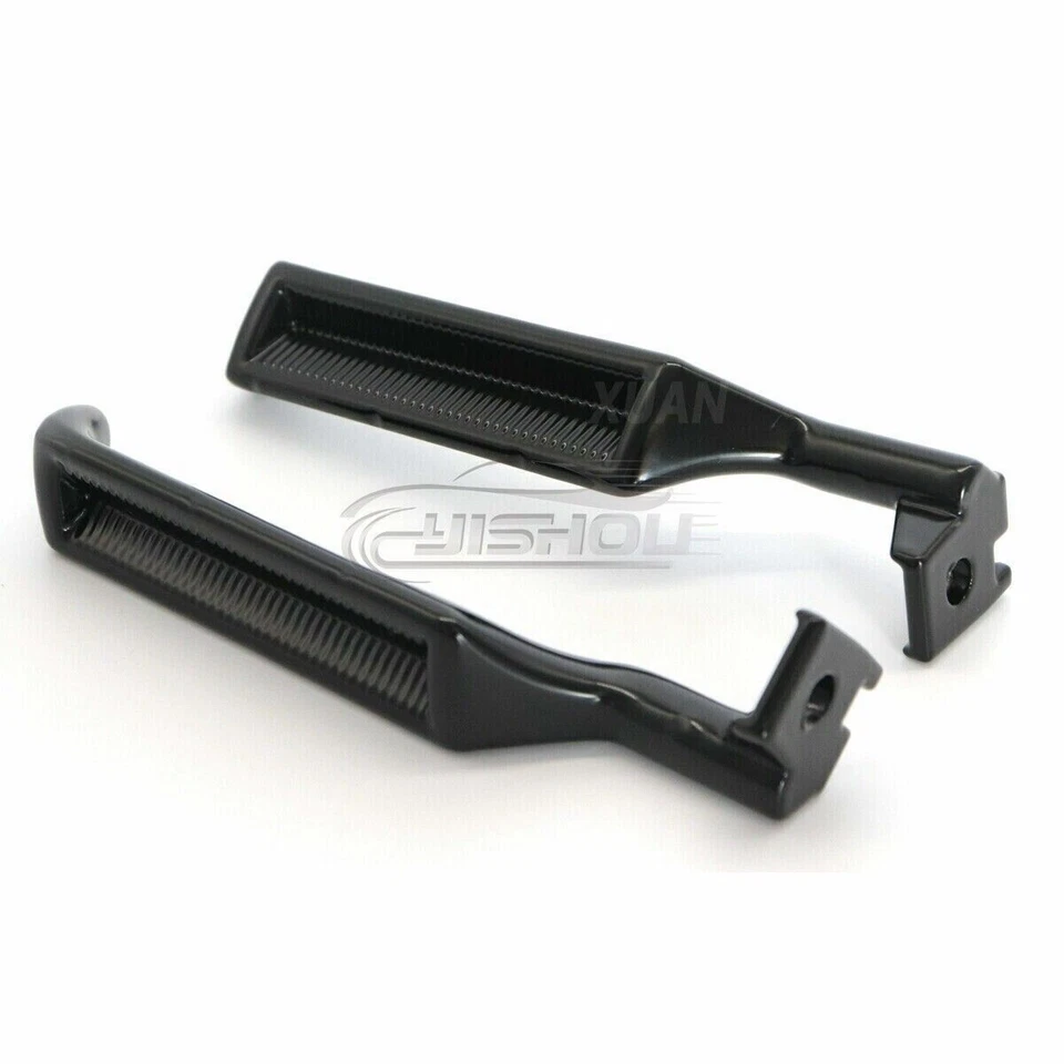 Door Handle Metal Interior LH & RH Pair Set For 87-96 Ford F150 F250 F350 Bronco - Image 2 of 4