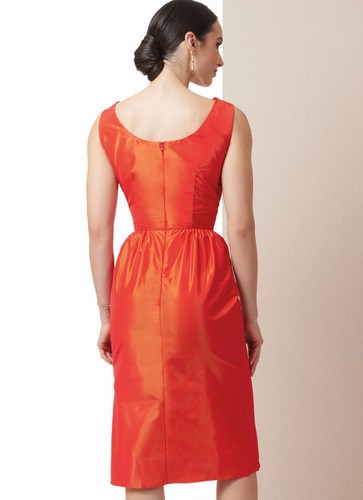 Butterick Retro Pattern 1960s Misses Dress, Jacket, Capelet Overskirt B7035 4~22 - Picture 4 of 15