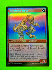 MTG Lost Caverns Of Ixalan ​Mastercraft Reptor / Saheeli's Lattice FOIL