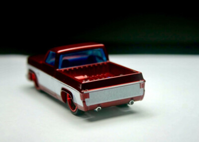 Custom Made Hot Wheels '83 Chevy Silverado Candy Red Rare