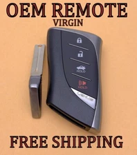 NEW OEM VIRGIN 20-25 LEXUS LC LS ES SMART KEYLESS PROXIMITY REMOTE FOB HYQ14FBZ