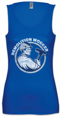 Demolition Worker I Damen Tank Top Housebuilder Bricklayer Mason Homebuilder