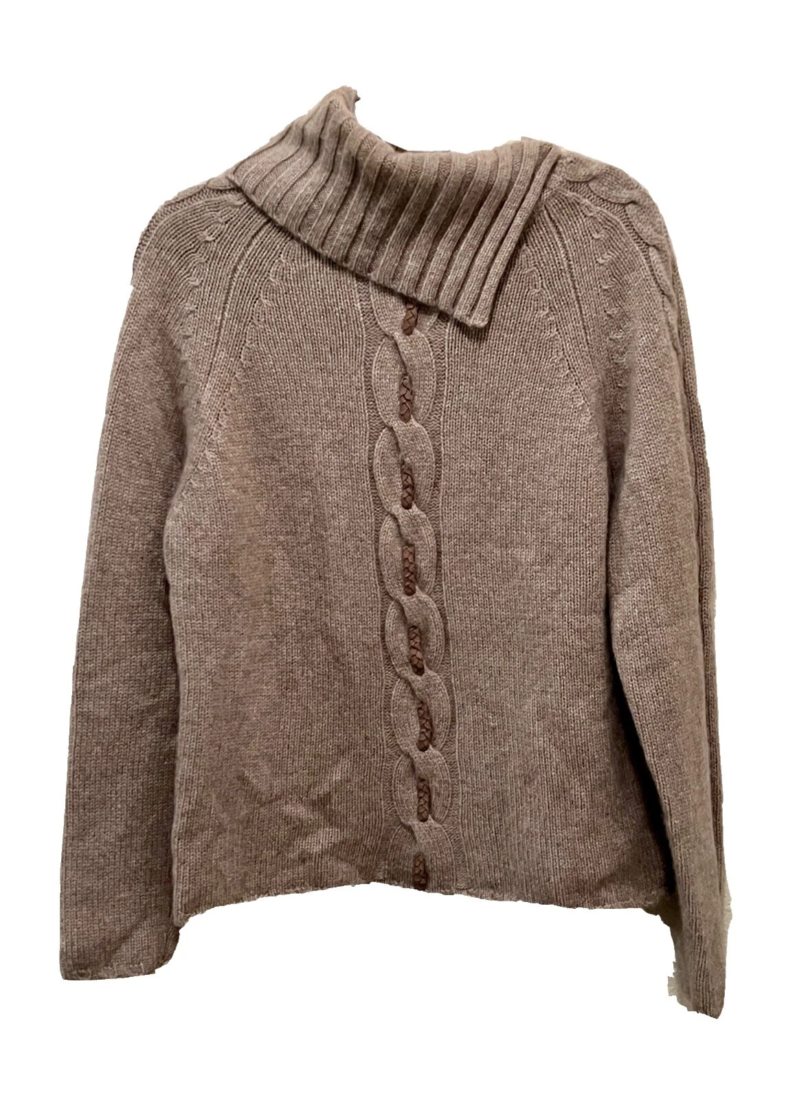 Suéteres Para Mujer Cuero Marrón