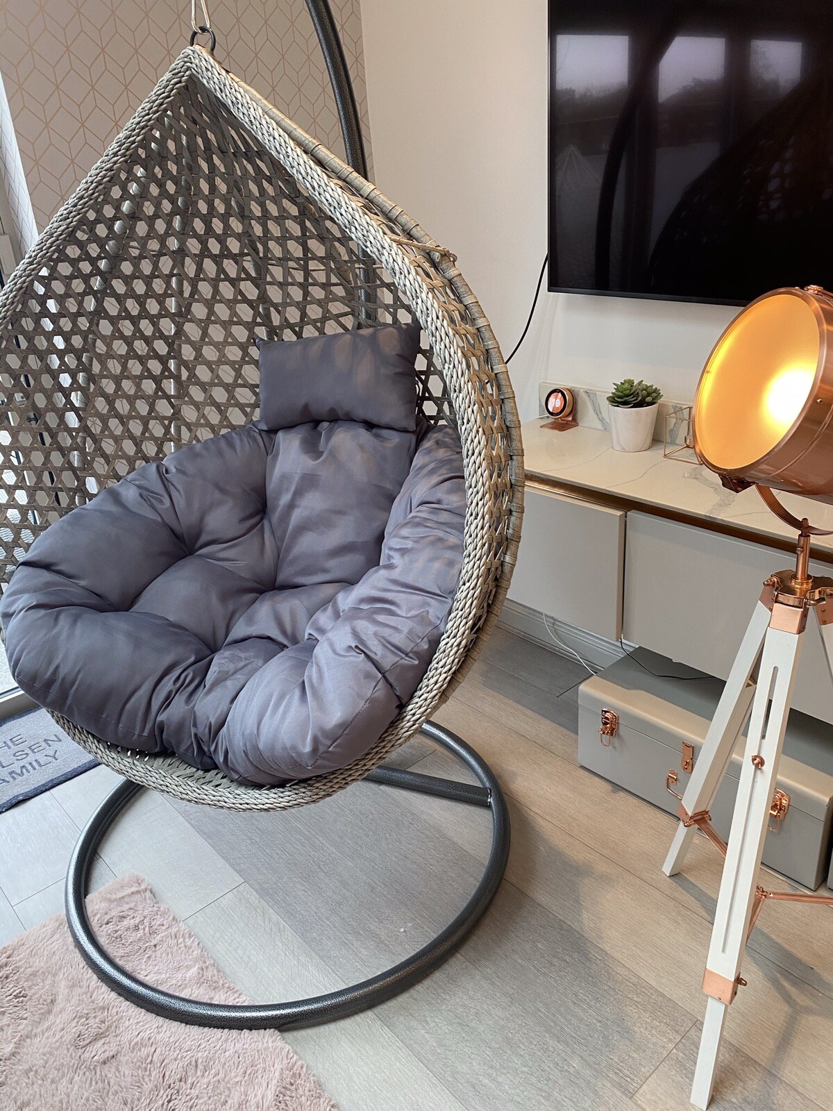 Rattan egg chair Swing Hanging Chair eBay