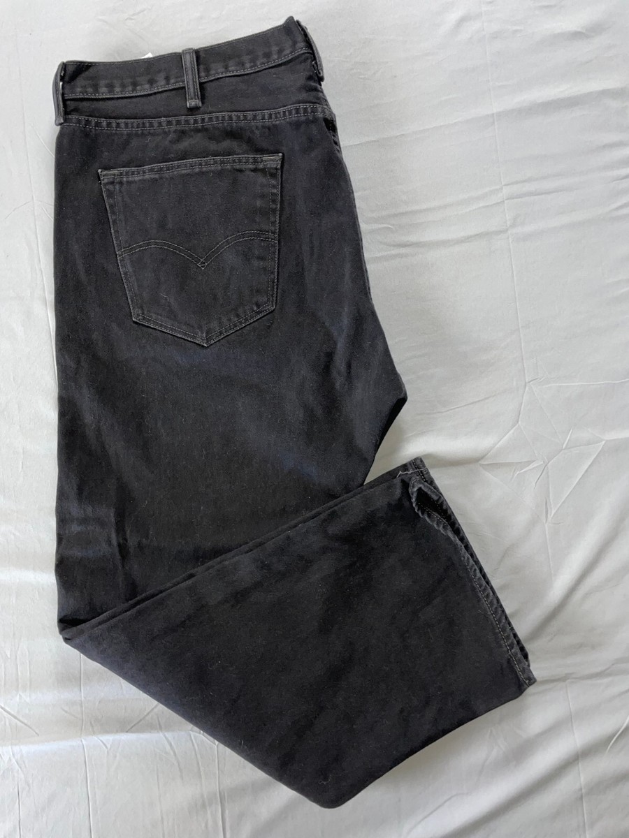 【2plan】441 Basic Cotton Jeans Levi's 501 Classic Straight Button Fly 100% Cotton Denim