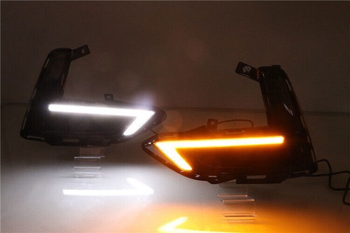 For Nissan Sentra 2020-2023 LED DRL Daytime Running Light Fog Lamp Turn Signal - Picture 5 of 7