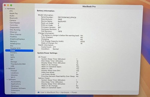 Apple MacBook Pro A2251 2020 13" Core i7-1068NG7 2.3GHz 512GB / 32GB - AT022 - Afbeelding 11 van 12