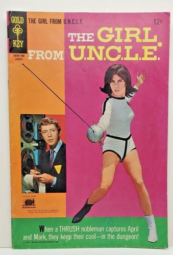 GIRL From UNCLE #2, #3. #4, #5 Gold Key, McWilliams, Stephanie Powers 1967 - Picture 8 of 11