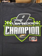 JR Motorsports Tyler Reddick #9 2018 Xfinity Champion XL Tee Shirt