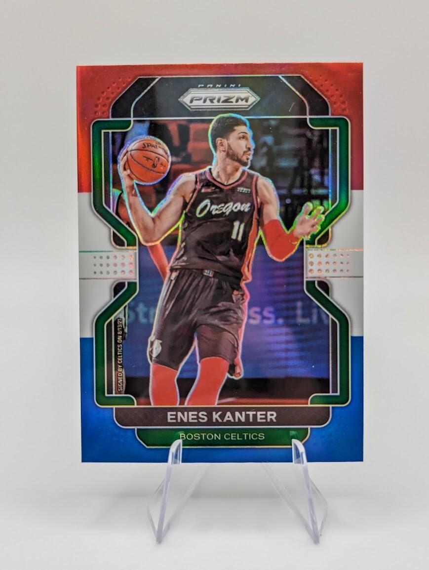 Enes Kanter #51 2014-15 Panini Noir Basketball Auto Noir Black and White