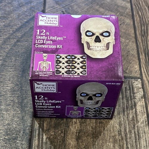 12 ft Skeleton Skelly Eye Kit Home Accents Holiday Halloween Home
