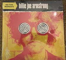 Billie Joe Armstrong - No Fun Mondays - Baby Blue Vinyl LP- Glow ITD Sleeve -New