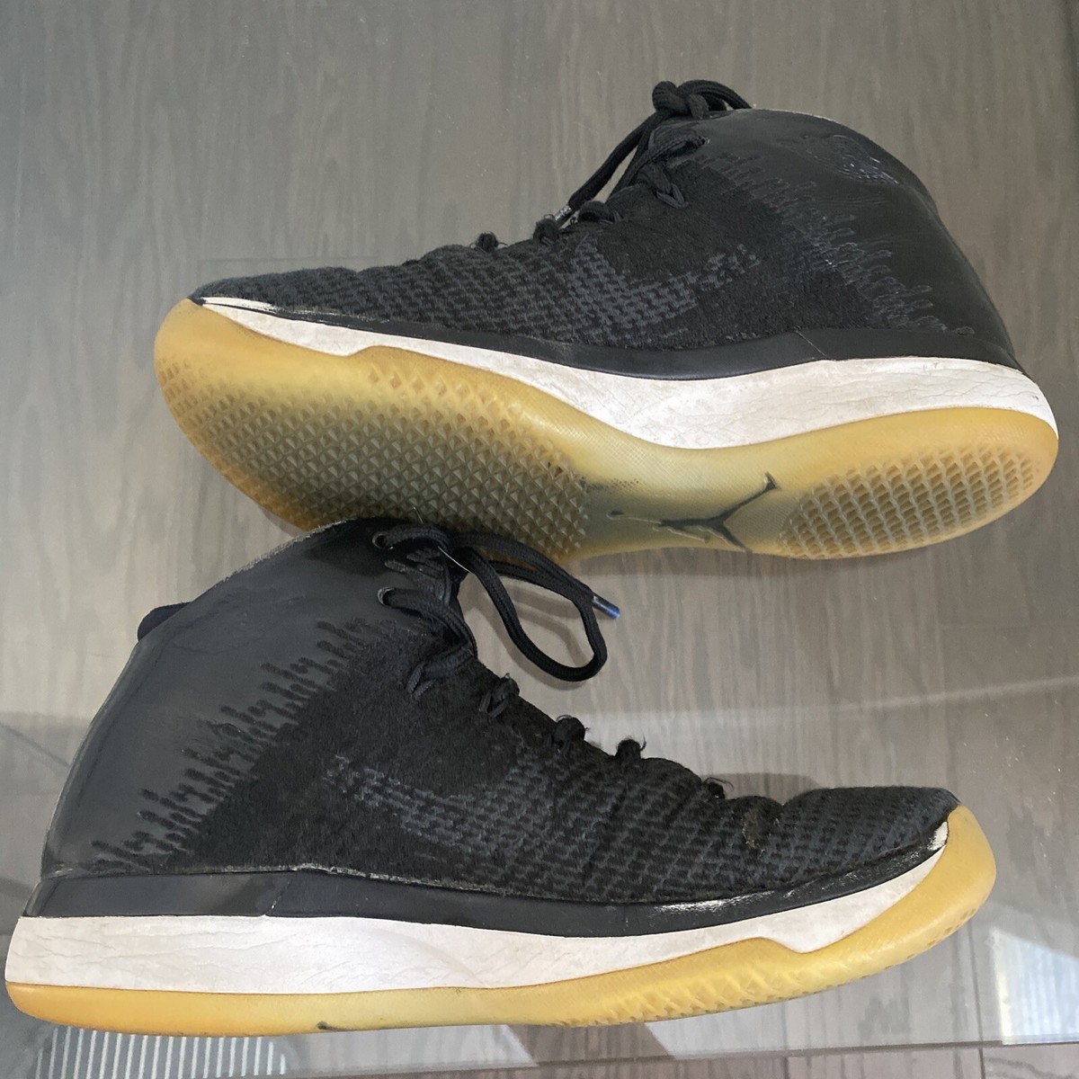 Nike Air Jordan 31 XXXI Space Jam GS Size 6Y Black Concord 848629
