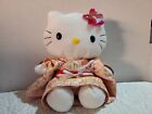 Hello Kitty Sakura Kimono Sitting Plush Sanrio Toy Small 10"
