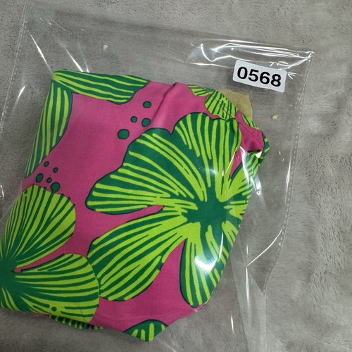 Traje de baño Lilly Pulitzer "Regina" de una pieza verde y rosa hibisco talla 4 - Imagen 7 de 7