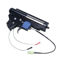 ONE-PIECE Cylinder Gearbox E.F.C.S. X Softair M4 Cavi Anteriori Ares AR-GBE08
