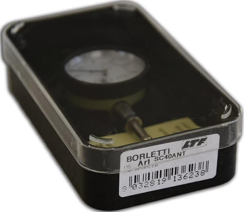 Comparatore centesimale Borletti SC40ANT antiurto movimento rubini tornio fresa - Imagen 6 de 7