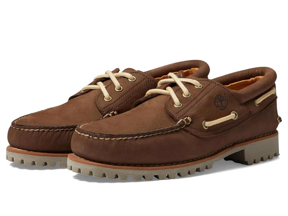 Man's Boat Shoes Timberland Authentics 3 Eye Classic Lug