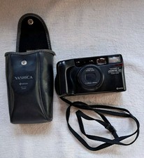 Yashica Zoomtec 60 38-60mm Power Zoom, Auto-Focus 35MM Film Camera w/Case, Strap