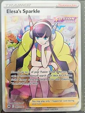 Elesa's Sparkle (Full Art) 147/159 Crown Zenith Holo Trainer Supporter