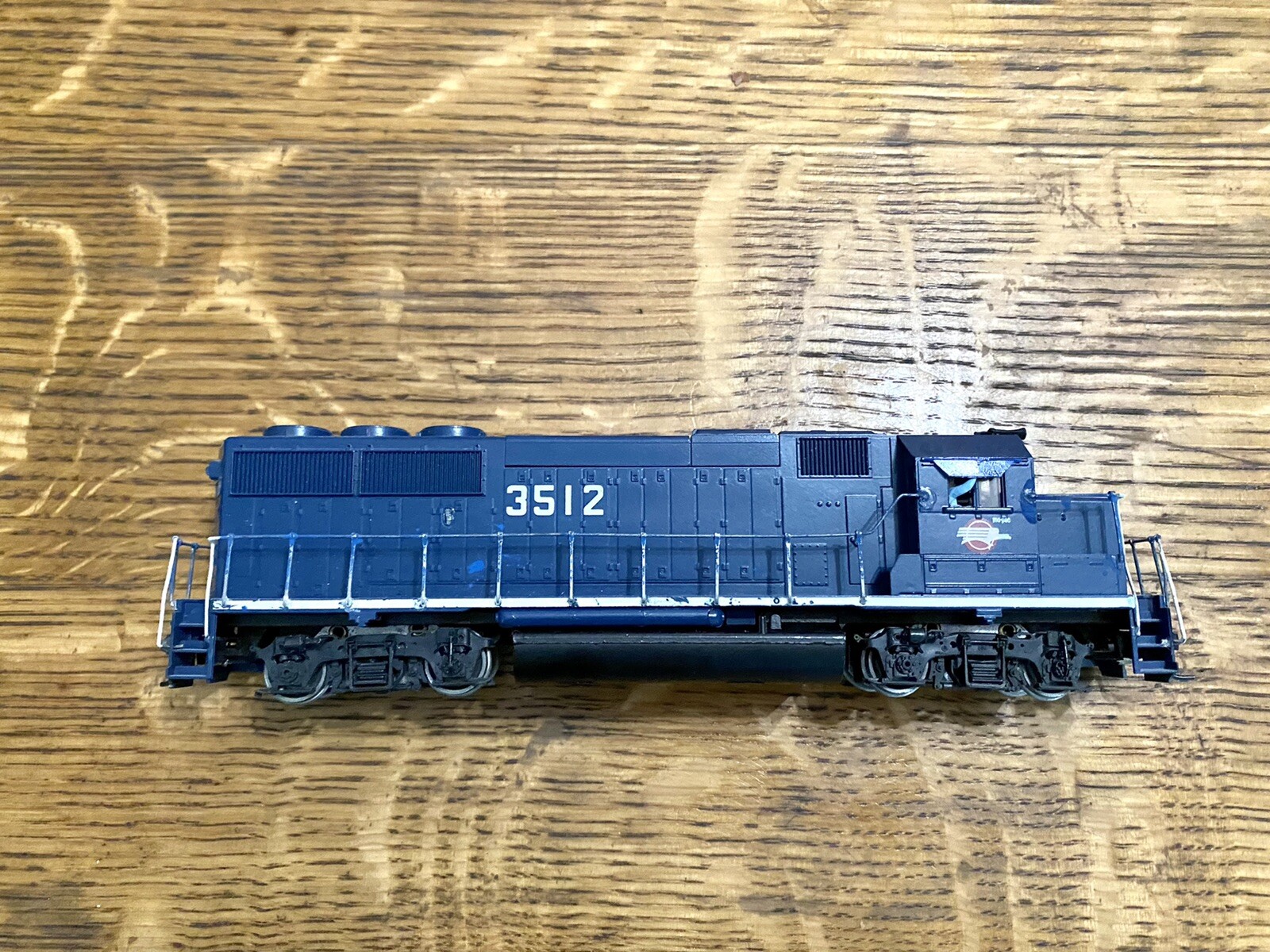 Ho Scale Missouri Pacific MP 3512 GP50 Untested AsIs