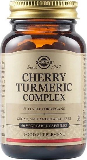 Solgar Cherry Turmeric Complex 60 vegetable capsules