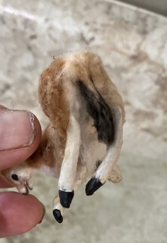 EICHE Handwerker Hirschreh Rehkitz 1:12 Puppenstube - Bild 4 von 7