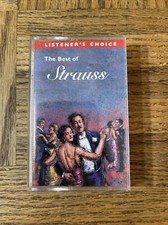 Strauss Cassette Tape-Rare Vintage-SHIPS N 24 HRS