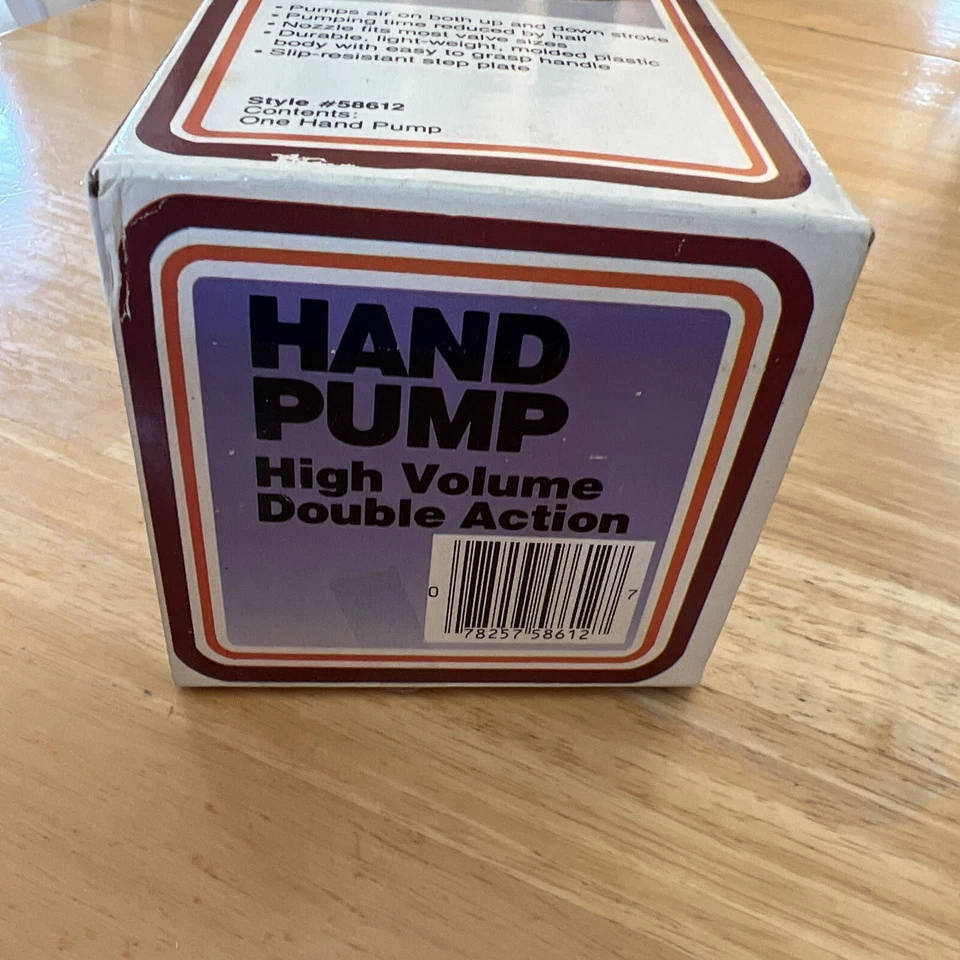 Винтажный большой объем Intex ручной насос совершенно новый никогда не использовался - Изображение 4 из 4