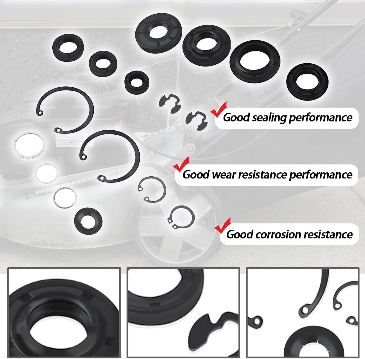 70853 Overhaul Rebuild Seal Kit, Seal and Retaining Ring Kits